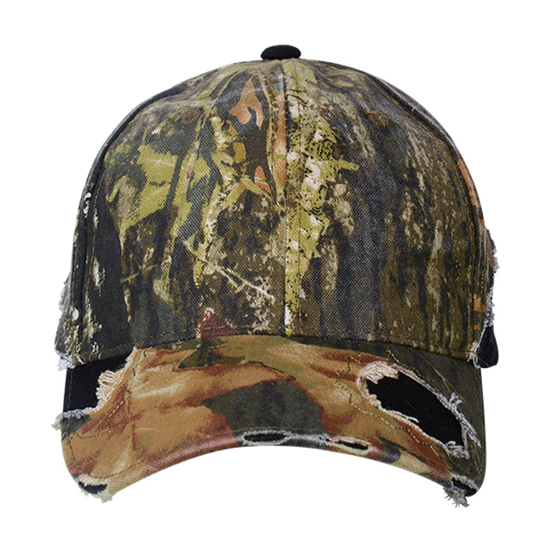 Camo Cap With Fray Camo Cap With Fray