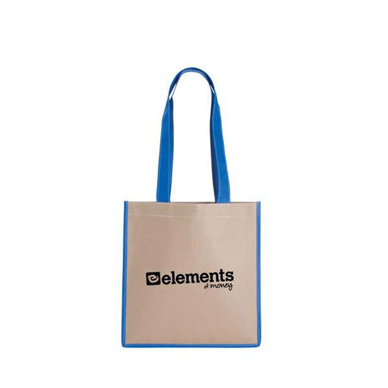 V Natural Kraft Magazine Tote