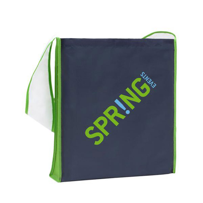 Color Block Shoulder Tote