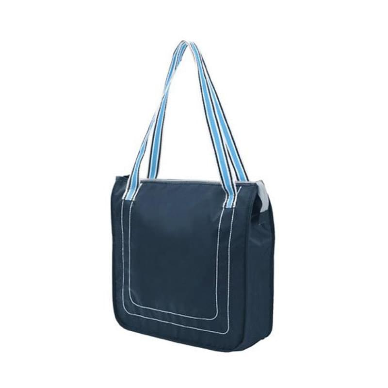 Color Band Cooler Tote