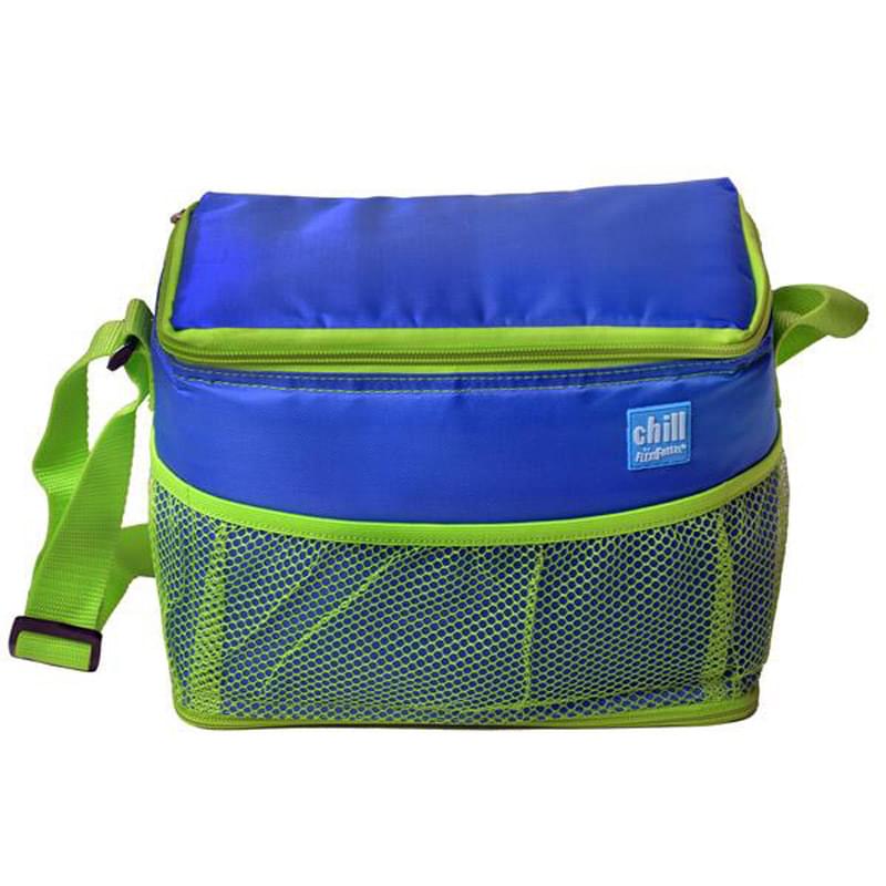 Chill By Flexi Freeze 6-Can Cooler With Mesh Pockets