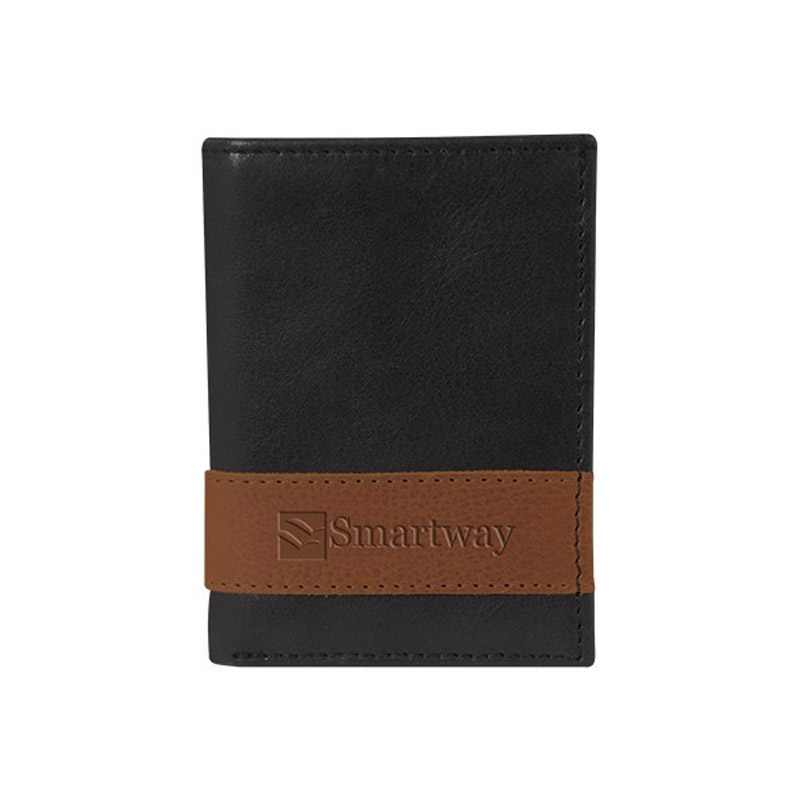 Westbridge Two-Tone Tri-Fold Wallet