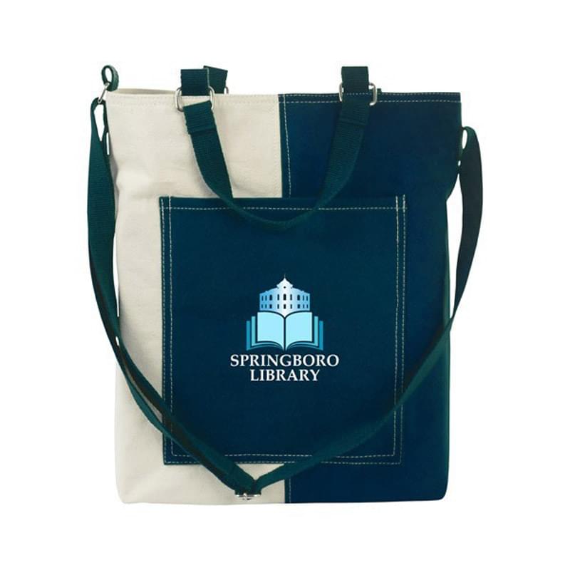 Dual Color Cotton Tote