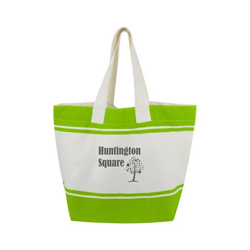 Striped Cotton Tote