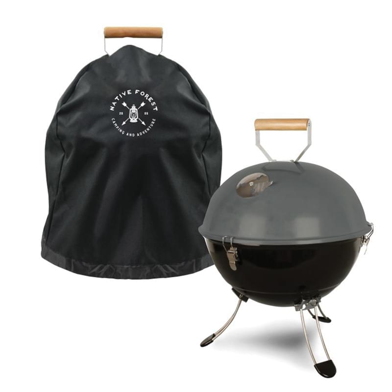 Coleman&reg; PARTY BALL&trade;CHARCOAL GRILL WITH COVER