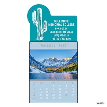 Press-N-Stick<sup>&trade;</sup> Header Scenic Calendar (13-Month)