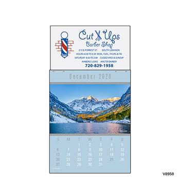 Magna-Stick<sup>&trade;</sup> Header Scenic Calendar (13-Month)